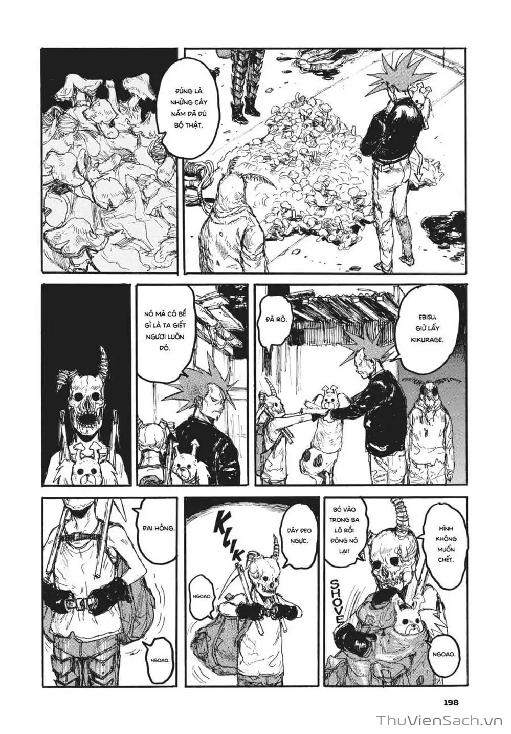 Truyện Tranh Kẻ Mất Trí Và Thế Giới Ma Thuật - Dorohedoro trang 5