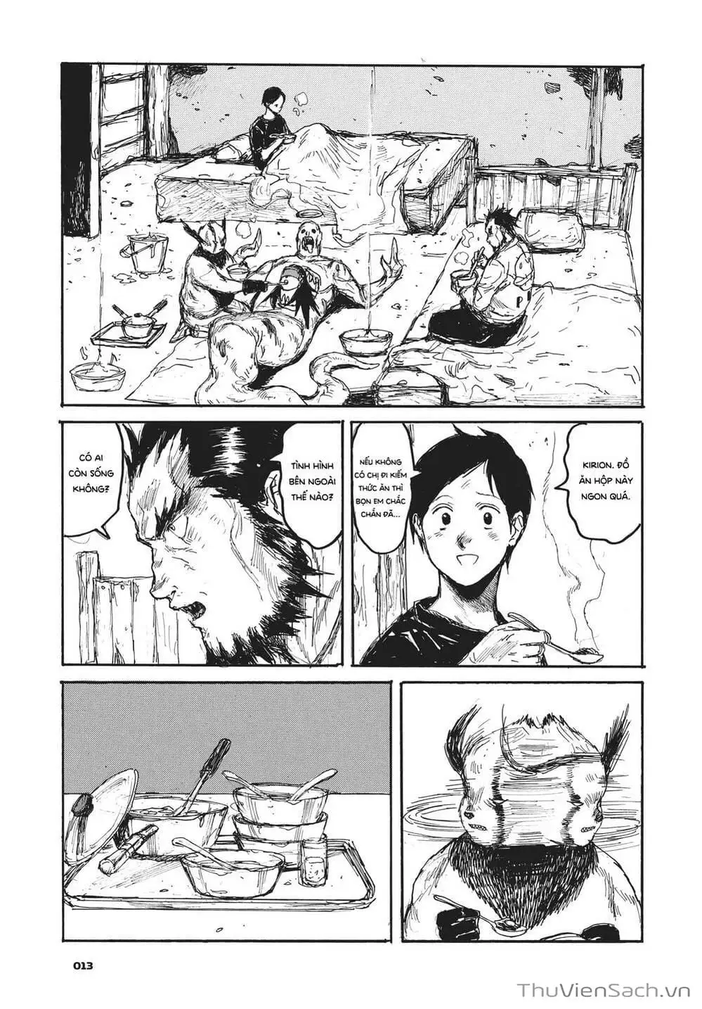 Truyện Tranh Kẻ Mất Trí Và Thế Giới Ma Thuật - Dorohedoro trang 5