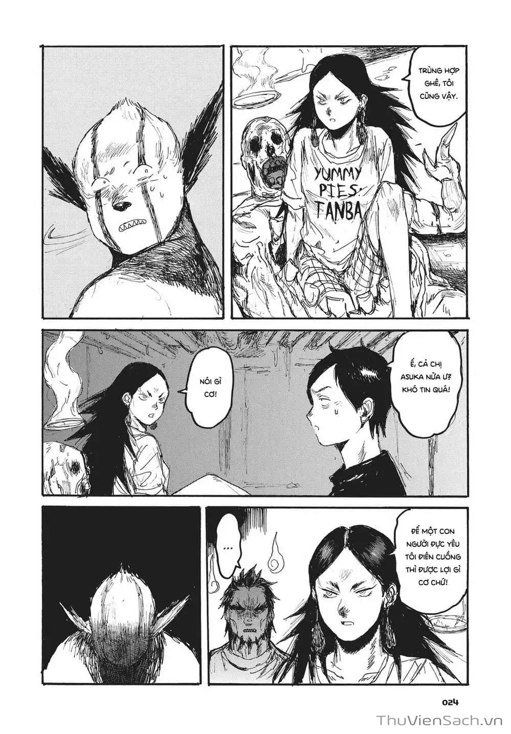 Truyện Tranh Kẻ Mất Trí Và Thế Giới Ma Thuật - Dorohedoro trang 5