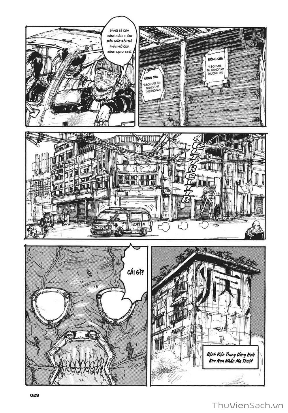 Truyện Tranh Kẻ Mất Trí Và Thế Giới Ma Thuật - Dorohedoro trang 5