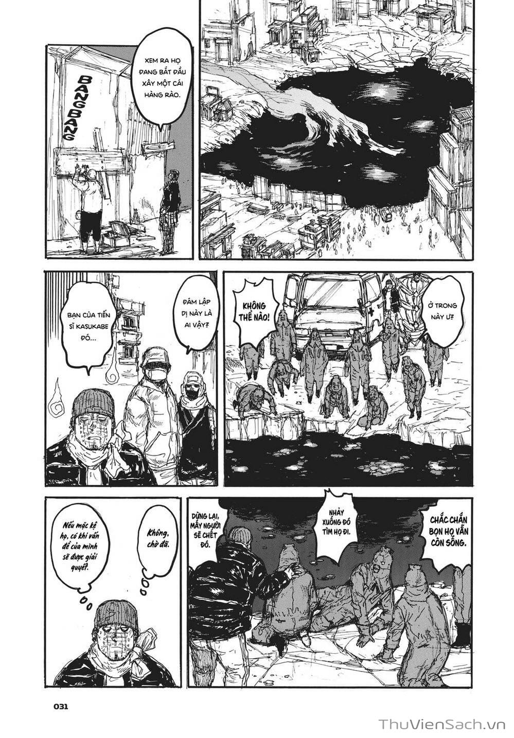 Truyện Tranh Kẻ Mất Trí Và Thế Giới Ma Thuật - Dorohedoro trang 5