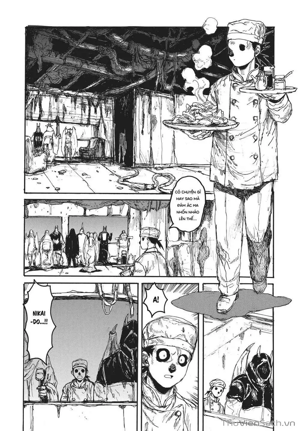 Truyện Tranh Kẻ Mất Trí Và Thế Giới Ma Thuật - Dorohedoro trang 5