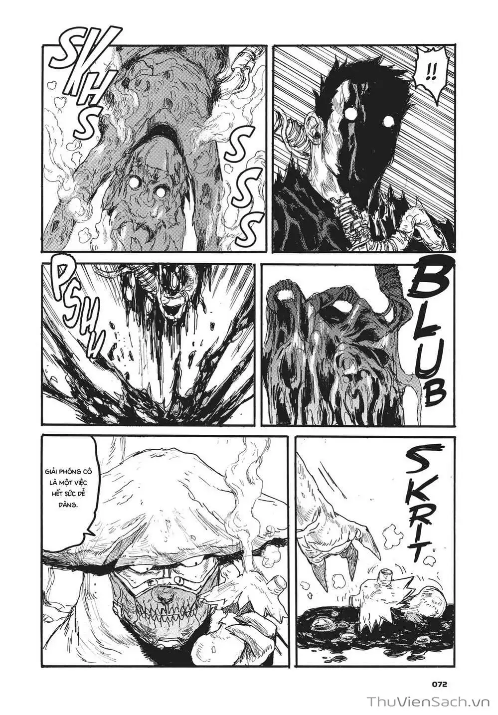 Truyện Tranh Kẻ Mất Trí Và Thế Giới Ma Thuật - Dorohedoro trang 5