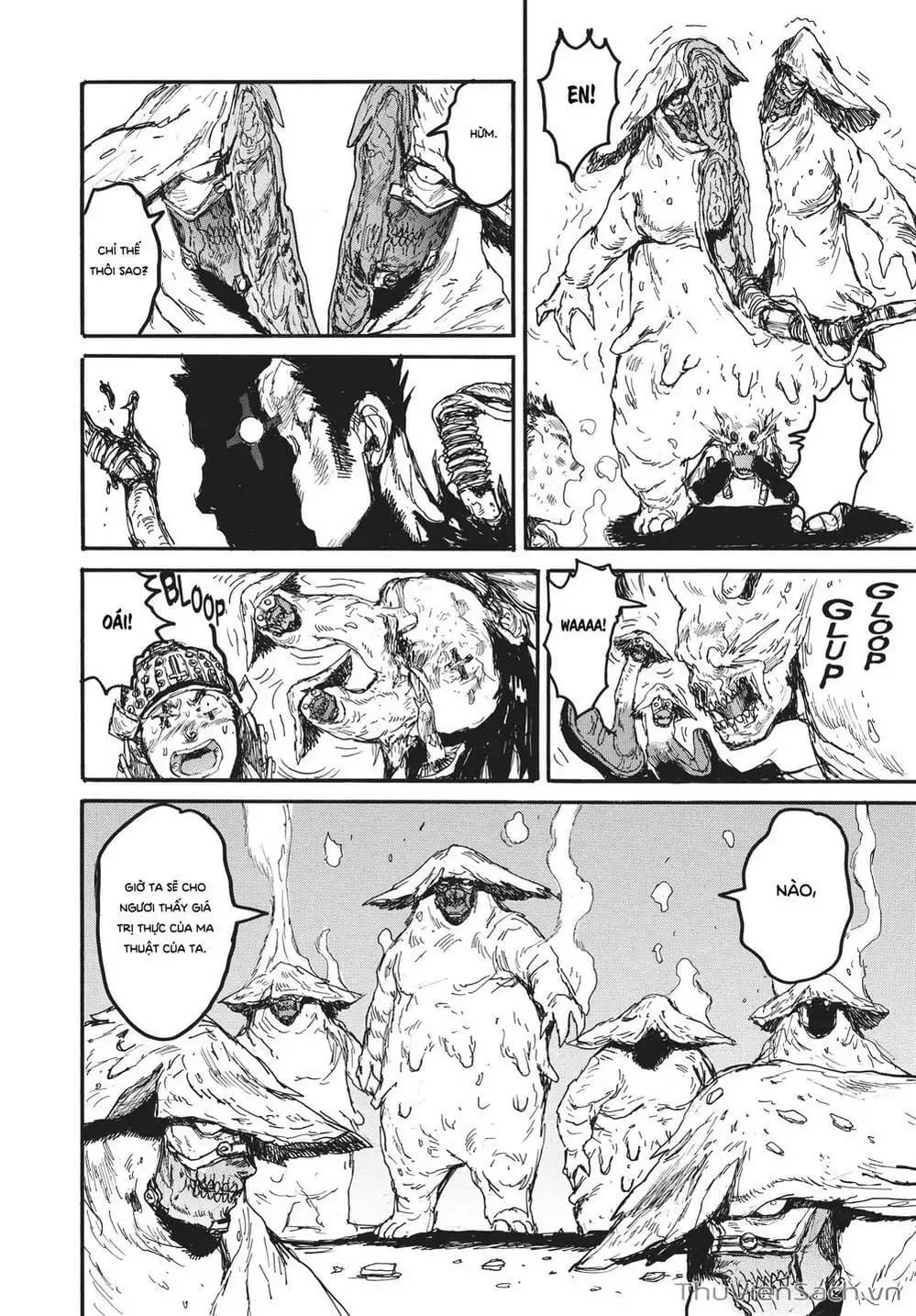 Truyện Tranh Kẻ Mất Trí Và Thế Giới Ma Thuật - Dorohedoro trang 5