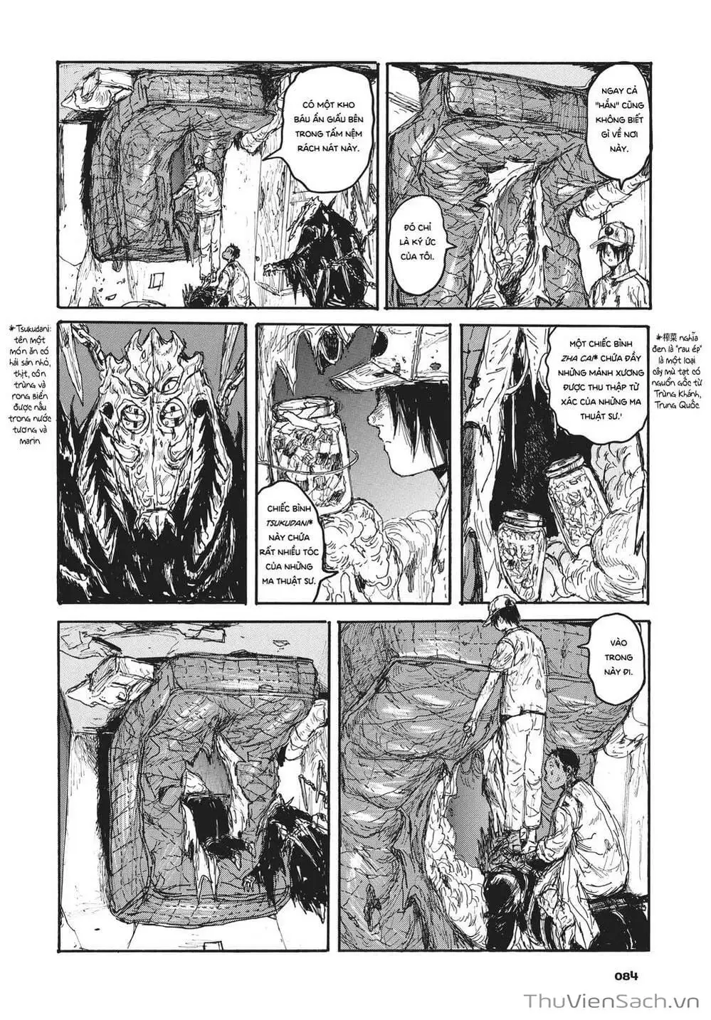 Truyện Tranh Kẻ Mất Trí Và Thế Giới Ma Thuật - Dorohedoro trang 5