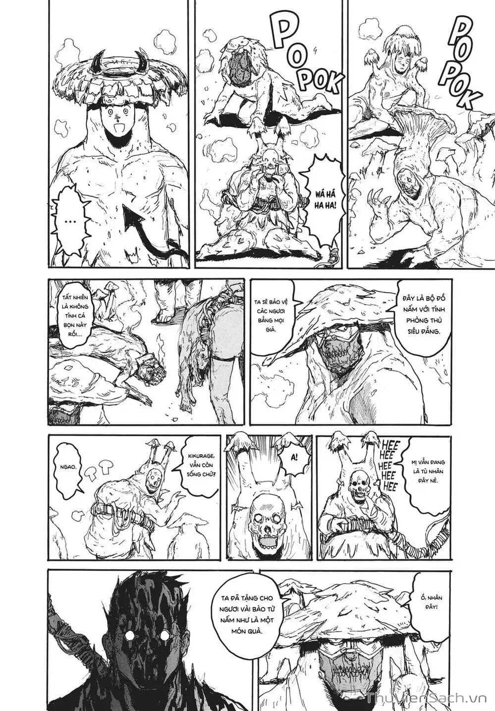 Truyện Tranh Kẻ Mất Trí Và Thế Giới Ma Thuật - Dorohedoro trang 5