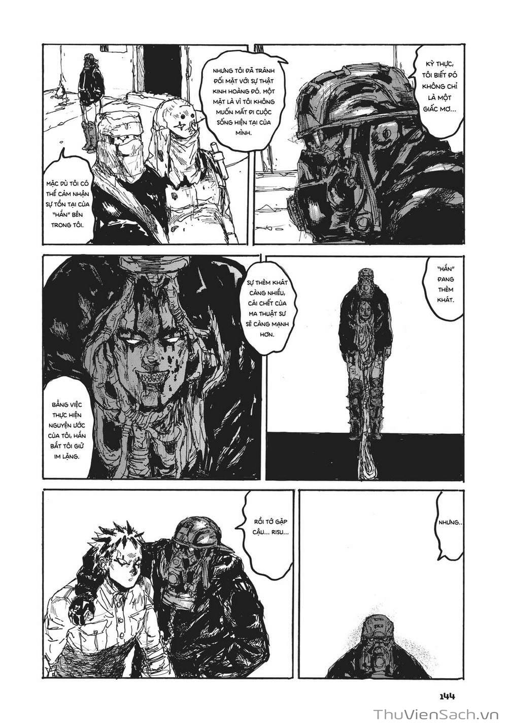 Truyện Tranh Kẻ Mất Trí Và Thế Giới Ma Thuật - Dorohedoro trang 5