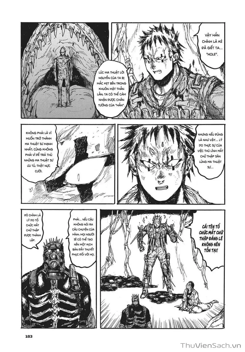 Truyện Tranh Kẻ Mất Trí Và Thế Giới Ma Thuật - Dorohedoro trang 5