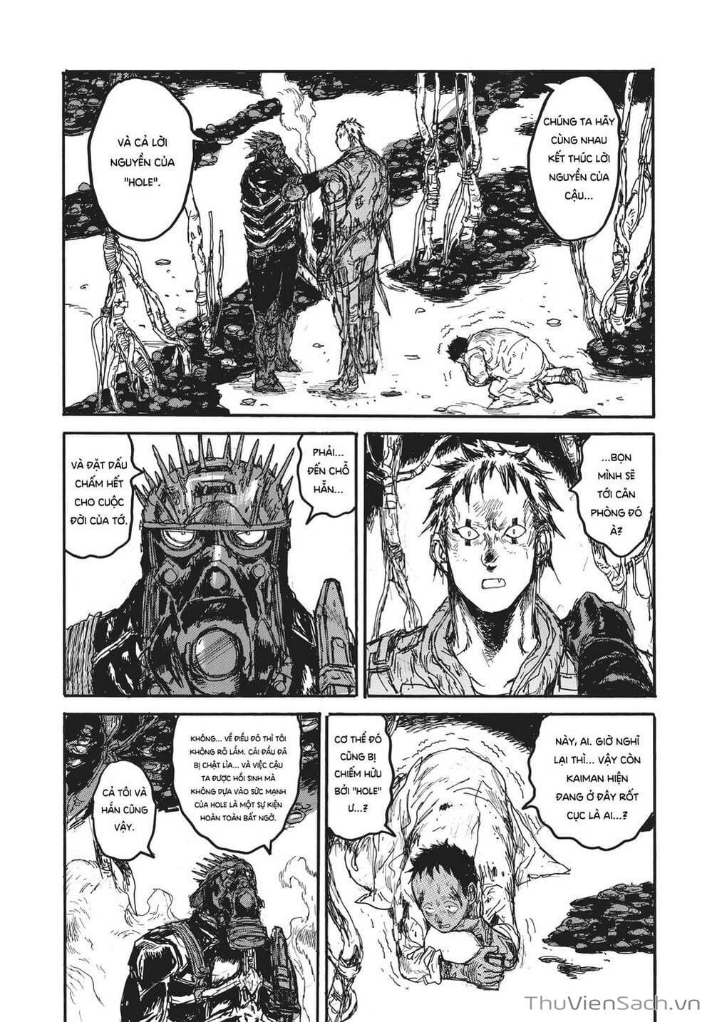 Truyện Tranh Kẻ Mất Trí Và Thế Giới Ma Thuật - Dorohedoro trang 5
