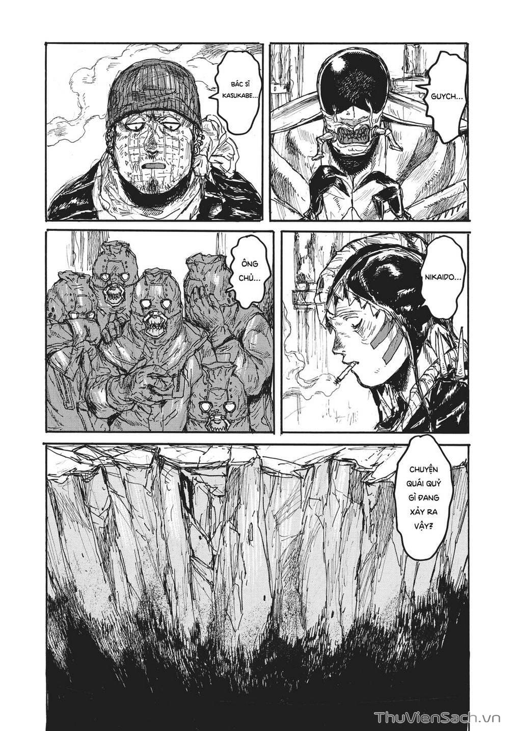 Truyện Tranh Kẻ Mất Trí Và Thế Giới Ma Thuật - Dorohedoro trang 5