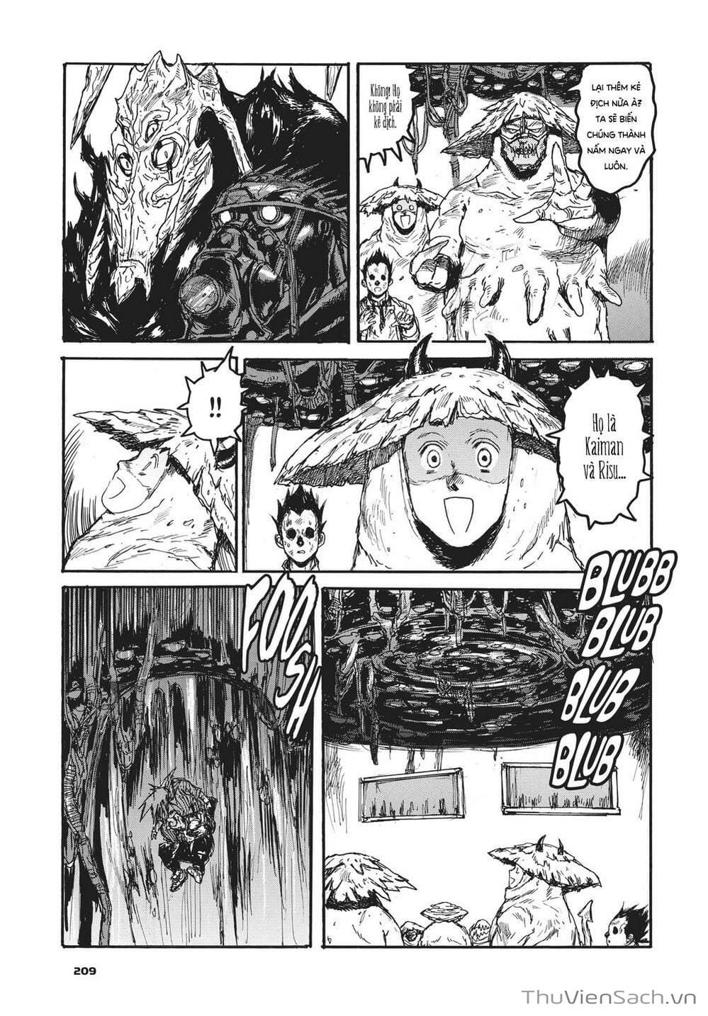 Truyện Tranh Kẻ Mất Trí Và Thế Giới Ma Thuật - Dorohedoro trang 5
