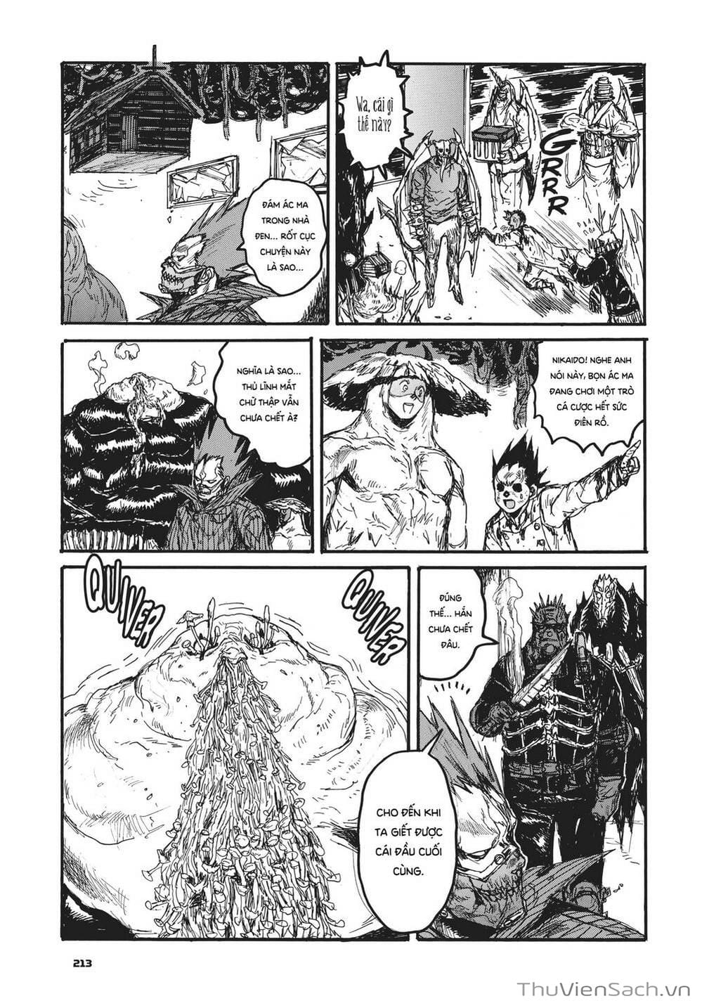 Truyện Tranh Kẻ Mất Trí Và Thế Giới Ma Thuật - Dorohedoro trang 5