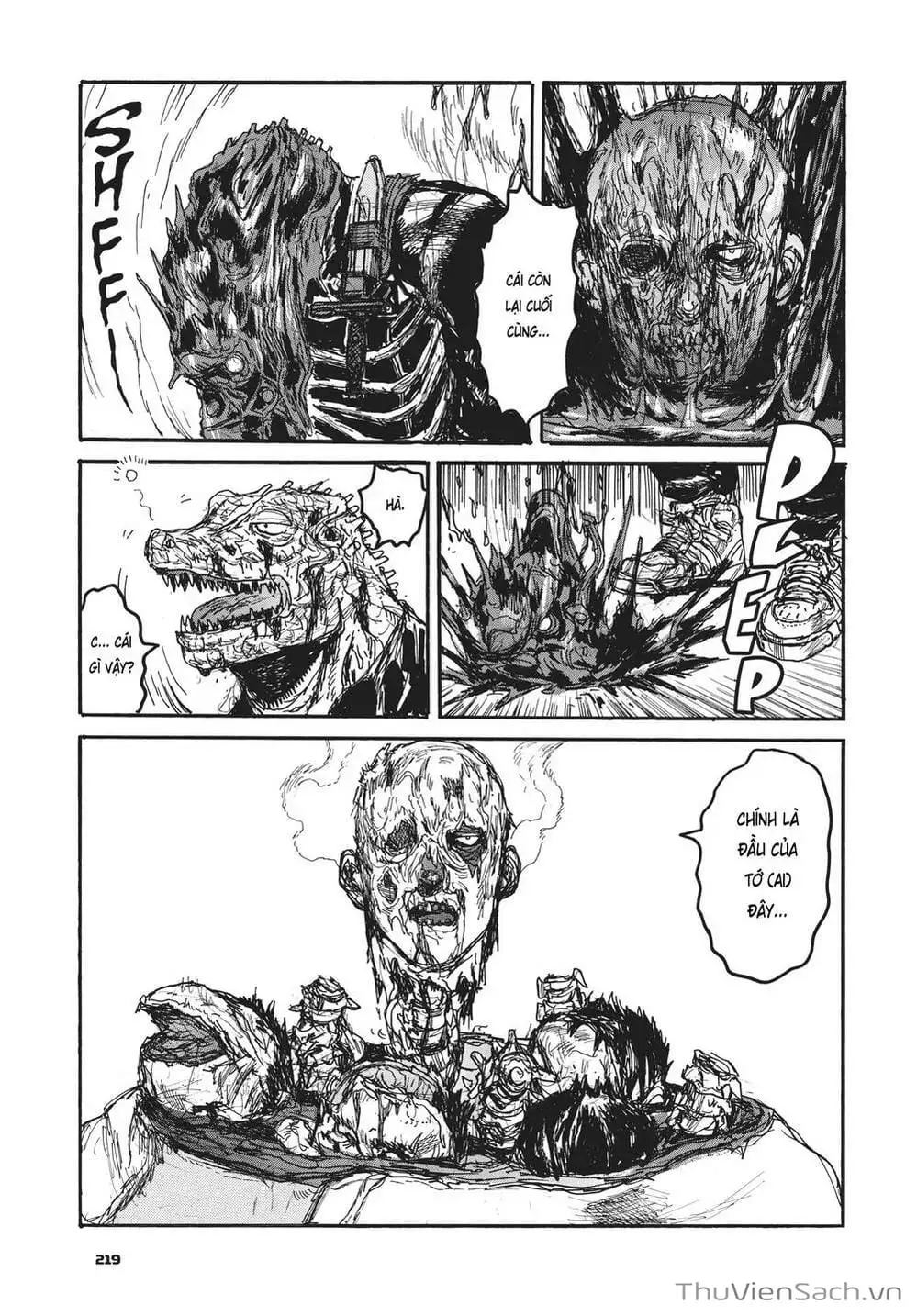 Truyện Tranh Kẻ Mất Trí Và Thế Giới Ma Thuật - Dorohedoro trang 5