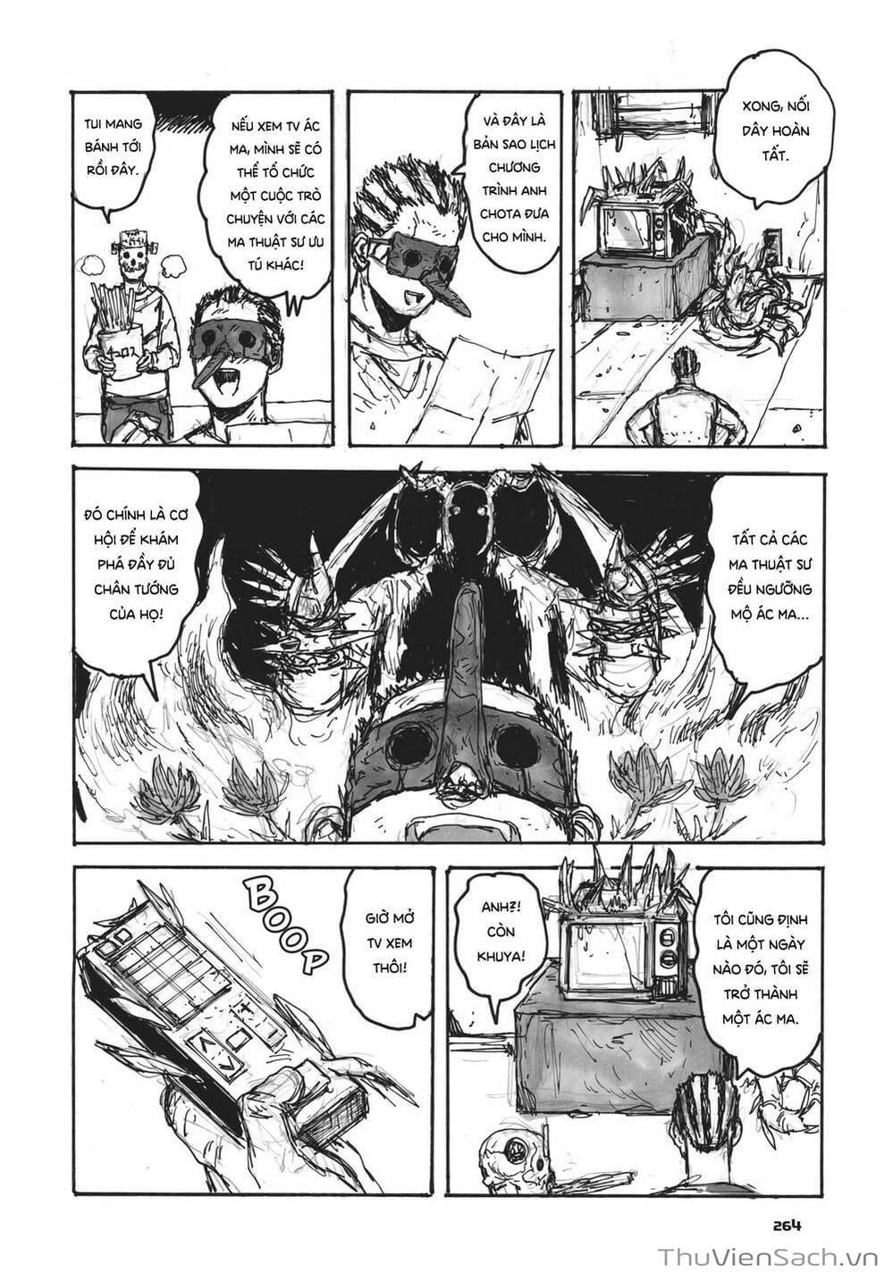 Truyện Tranh Kẻ Mất Trí Và Thế Giới Ma Thuật - Dorohedoro trang 5