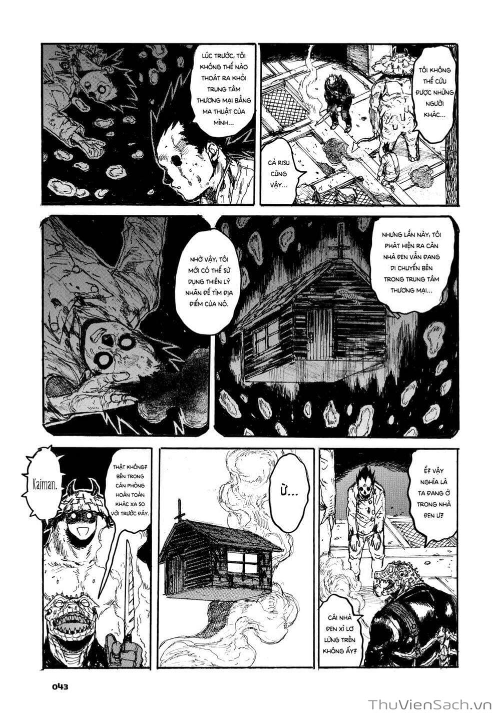 Truyện Tranh Kẻ Mất Trí Và Thế Giới Ma Thuật - Dorohedoro trang 5