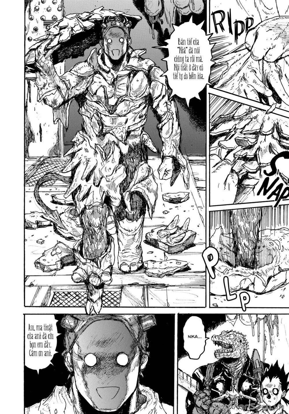 Truyện Tranh Kẻ Mất Trí Và Thế Giới Ma Thuật - Dorohedoro trang 5