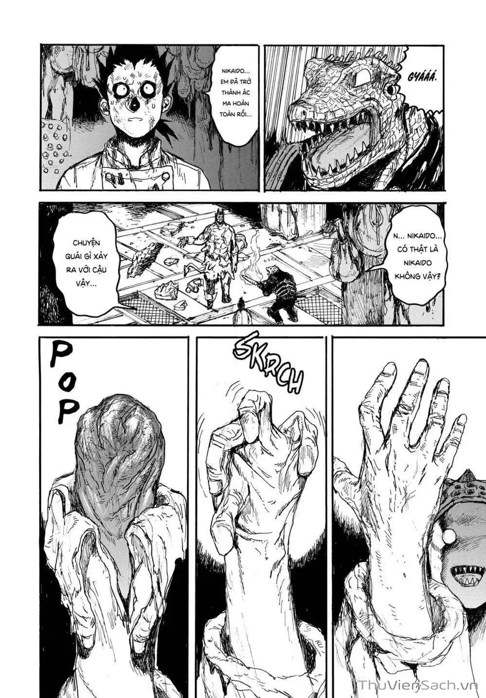 Truyện Tranh Kẻ Mất Trí Và Thế Giới Ma Thuật - Dorohedoro trang 5