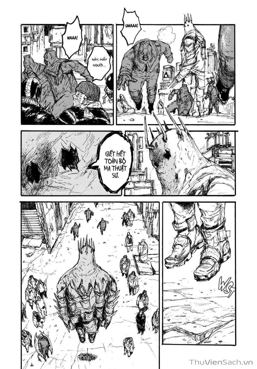 Truyện Tranh Kẻ Mất Trí Và Thế Giới Ma Thuật - Dorohedoro trang 5