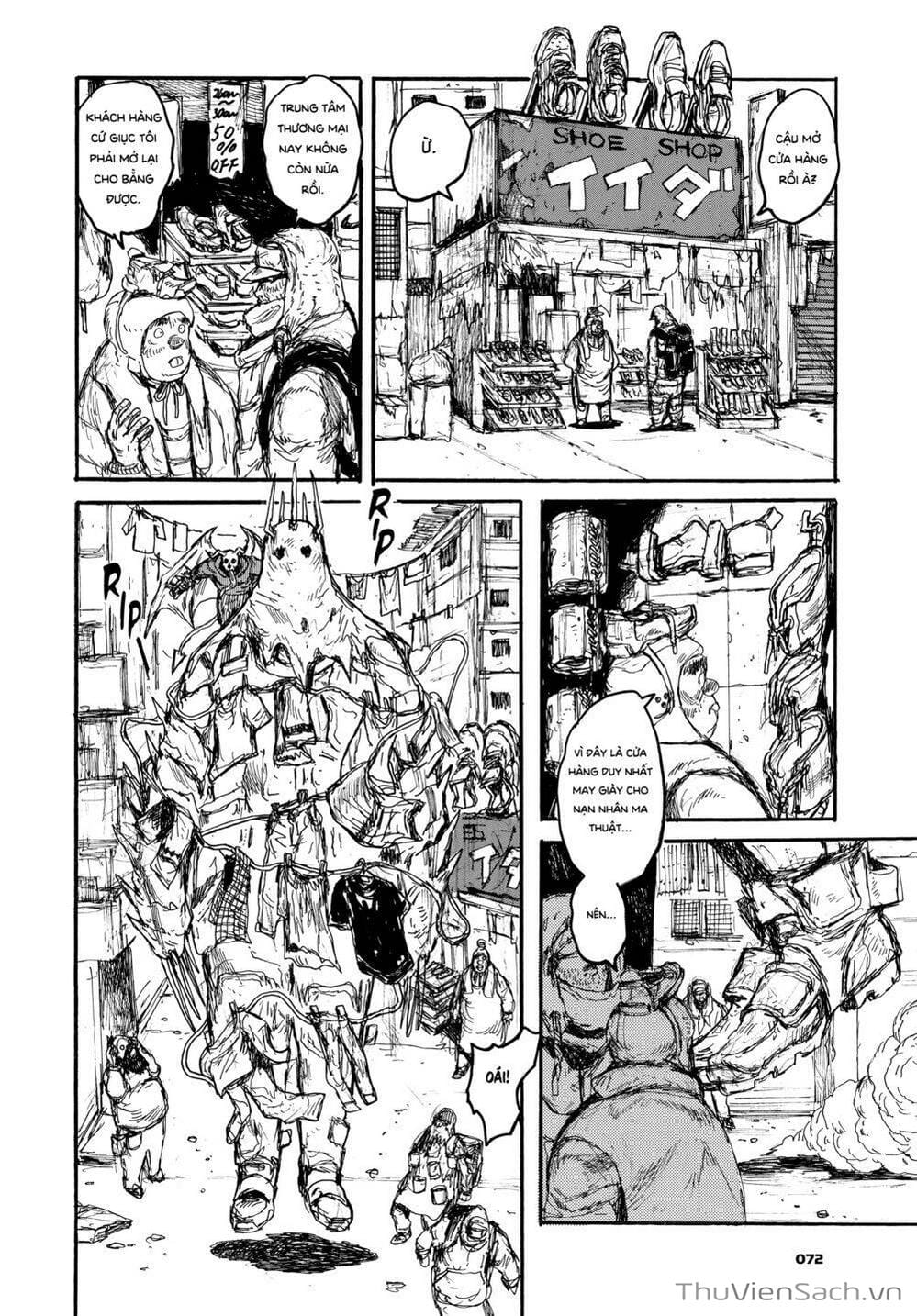 Truyện Tranh Kẻ Mất Trí Và Thế Giới Ma Thuật - Dorohedoro trang 5
