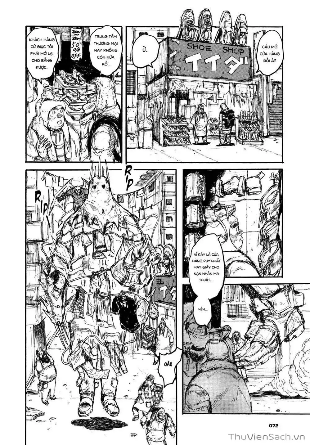 Truyện Tranh Kẻ Mất Trí Và Thế Giới Ma Thuật - Dorohedoro trang 5