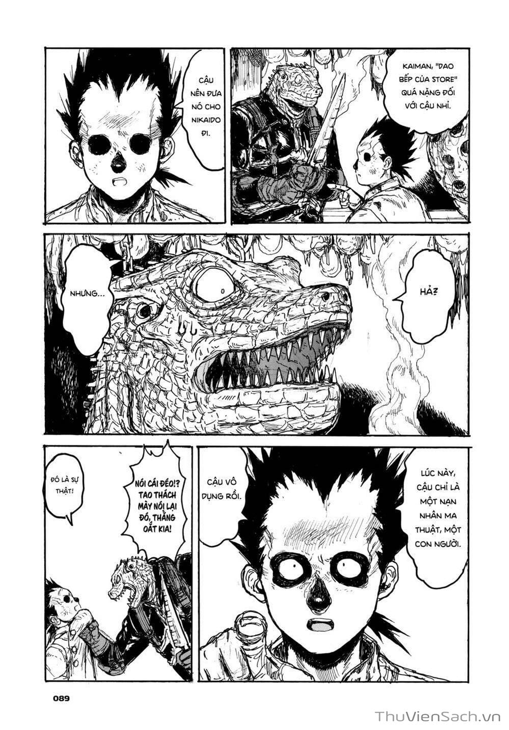 Truyện Tranh Kẻ Mất Trí Và Thế Giới Ma Thuật - Dorohedoro trang 5
