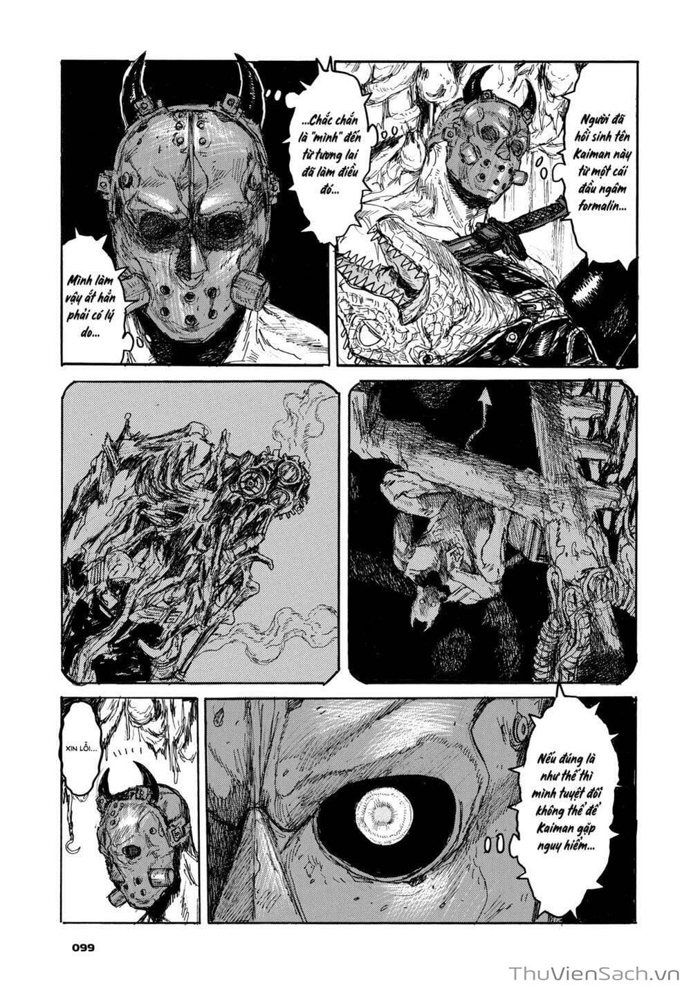 Truyện Tranh Kẻ Mất Trí Và Thế Giới Ma Thuật - Dorohedoro trang 5