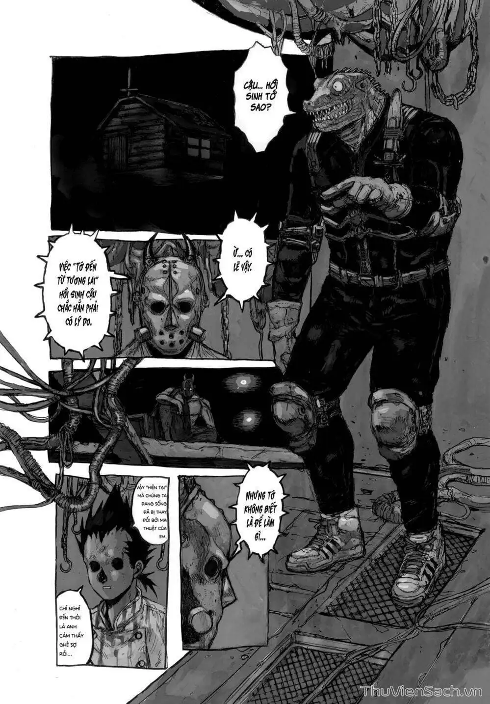 Truyện Tranh Kẻ Mất Trí Và Thế Giới Ma Thuật - Dorohedoro trang 5