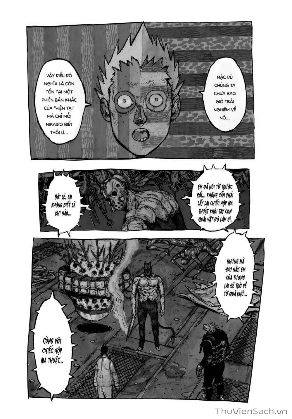 Truyện Tranh Kẻ Mất Trí Và Thế Giới Ma Thuật - Dorohedoro trang 5