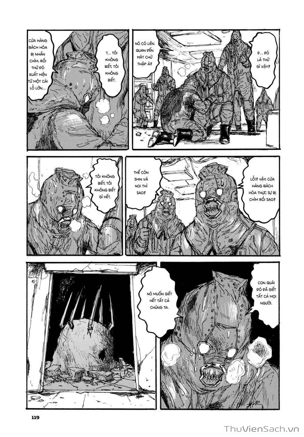 Truyện Tranh Kẻ Mất Trí Và Thế Giới Ma Thuật - Dorohedoro trang 5