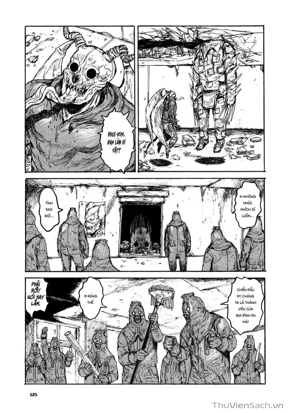 Truyện Tranh Kẻ Mất Trí Và Thế Giới Ma Thuật - Dorohedoro trang 5