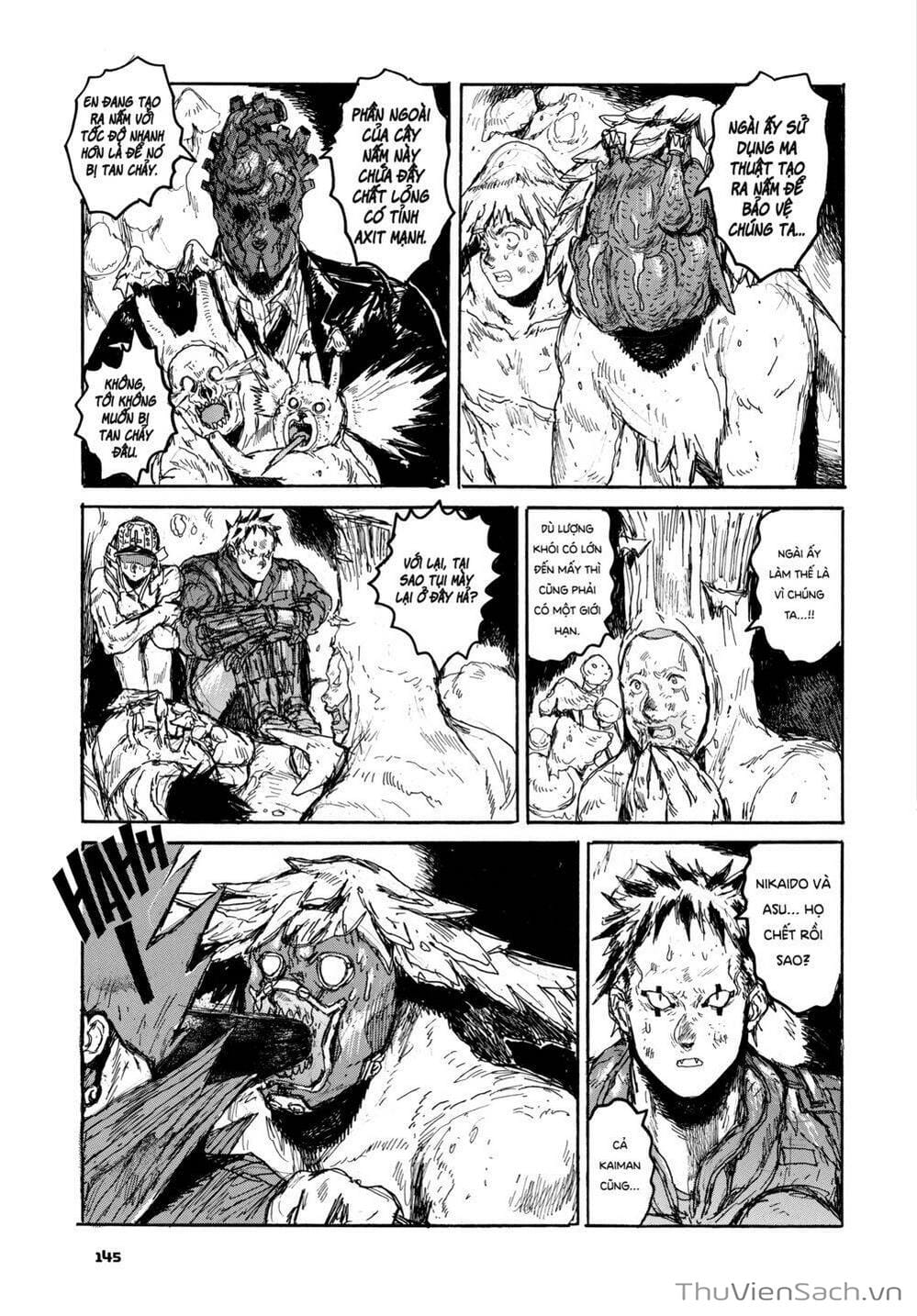 Truyện Tranh Kẻ Mất Trí Và Thế Giới Ma Thuật - Dorohedoro trang 5