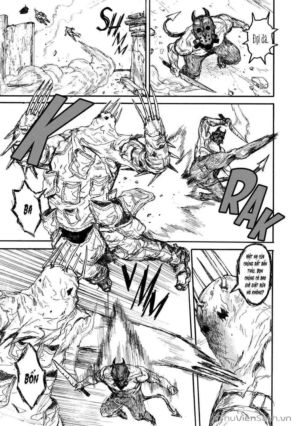 Truyện Tranh Kẻ Mất Trí Và Thế Giới Ma Thuật - Dorohedoro trang 5