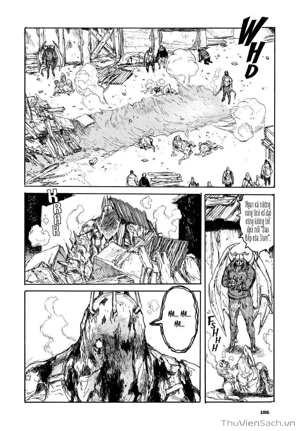 Truyện Tranh Kẻ Mất Trí Và Thế Giới Ma Thuật - Dorohedoro trang 5