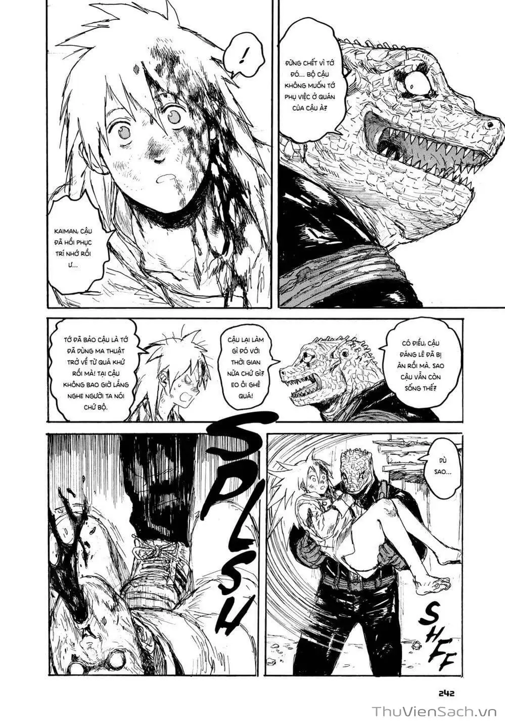 Truyện Tranh Kẻ Mất Trí Và Thế Giới Ma Thuật - Dorohedoro trang 5