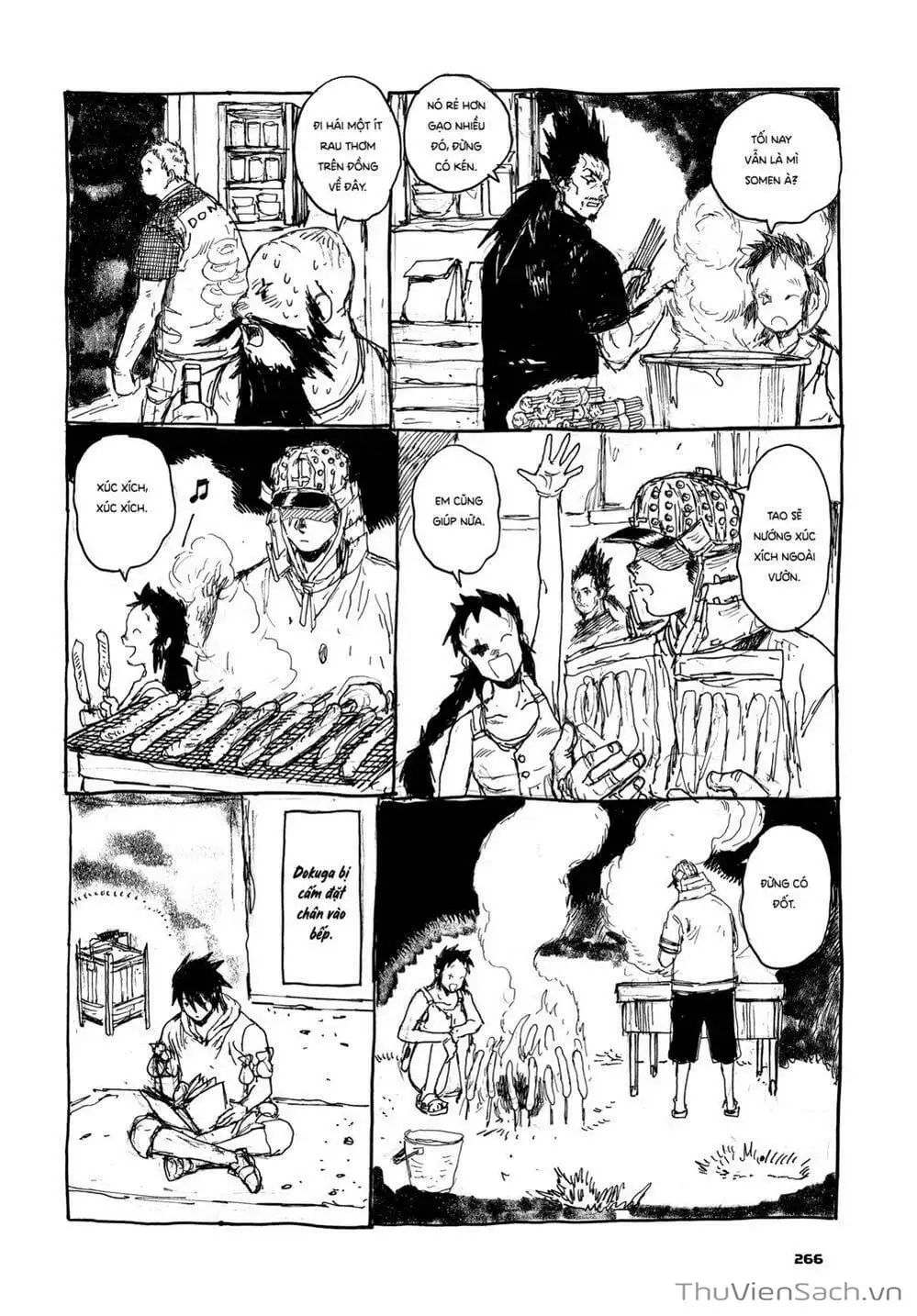 Truyện Tranh Kẻ Mất Trí Và Thế Giới Ma Thuật - Dorohedoro trang 5