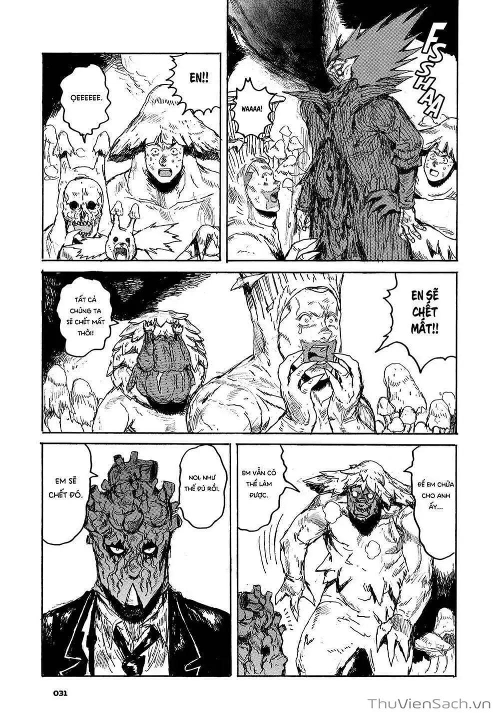 Truyện Tranh Kẻ Mất Trí Và Thế Giới Ma Thuật - Dorohedoro trang 5