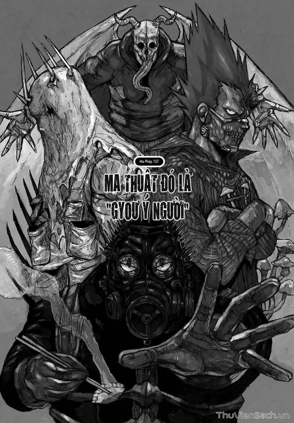 Truyện Tranh Kẻ Mất Trí Và Thế Giới Ma Thuật - Dorohedoro trang 5