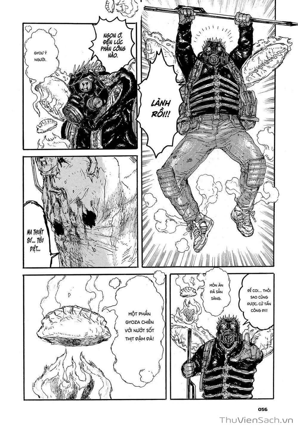 Truyện Tranh Kẻ Mất Trí Và Thế Giới Ma Thuật - Dorohedoro trang 5