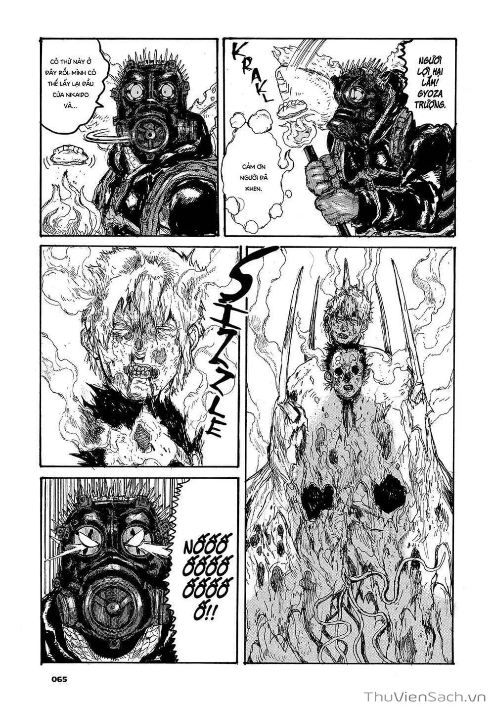 Truyện Tranh Kẻ Mất Trí Và Thế Giới Ma Thuật - Dorohedoro trang 5