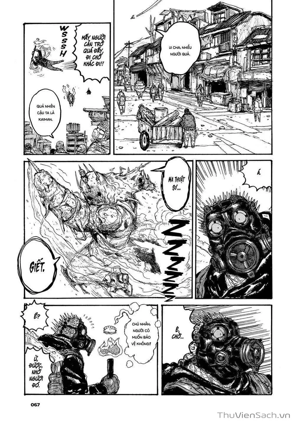 Truyện Tranh Kẻ Mất Trí Và Thế Giới Ma Thuật - Dorohedoro trang 5