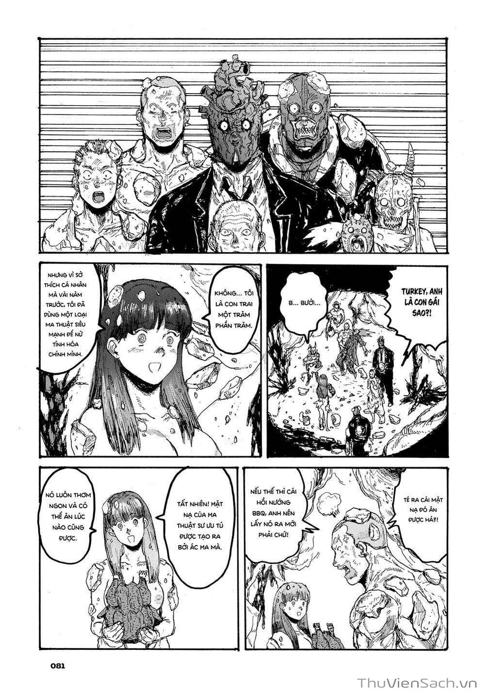 Truyện Tranh Kẻ Mất Trí Và Thế Giới Ma Thuật - Dorohedoro trang 5