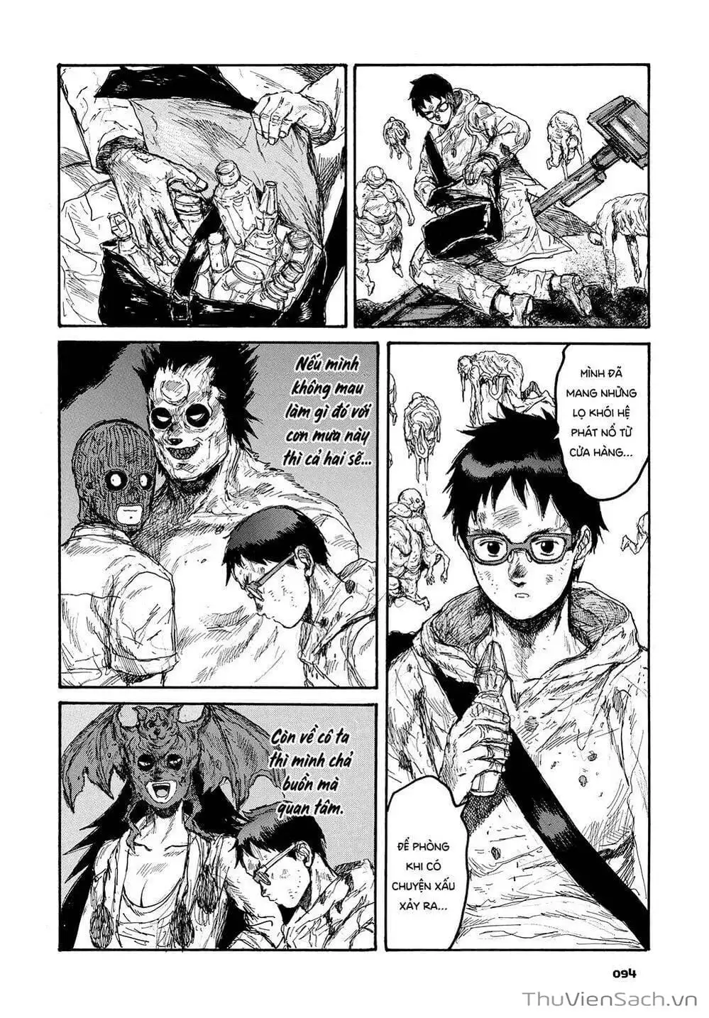 Truyện Tranh Kẻ Mất Trí Và Thế Giới Ma Thuật - Dorohedoro trang 5