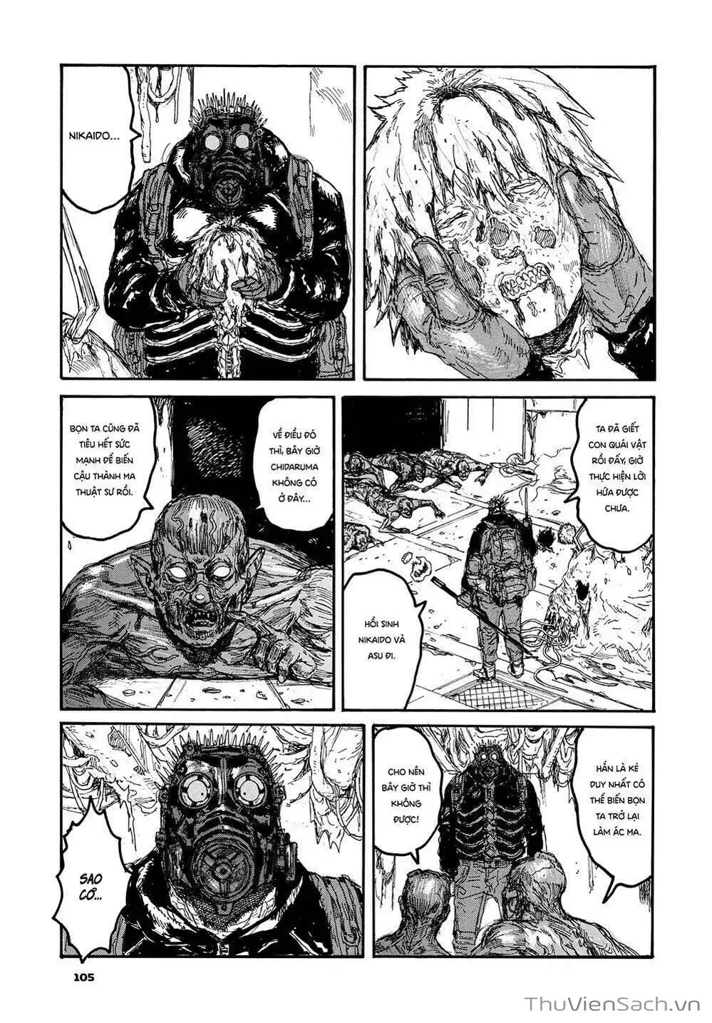 Truyện Tranh Kẻ Mất Trí Và Thế Giới Ma Thuật - Dorohedoro trang 5