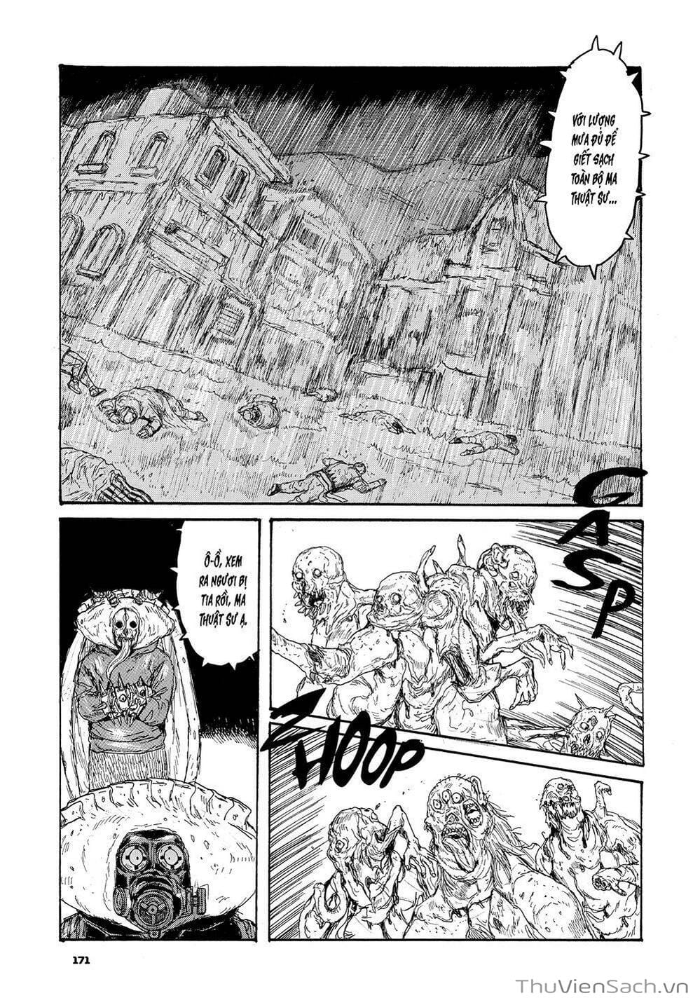 Truyện Tranh Kẻ Mất Trí Và Thế Giới Ma Thuật - Dorohedoro trang 5