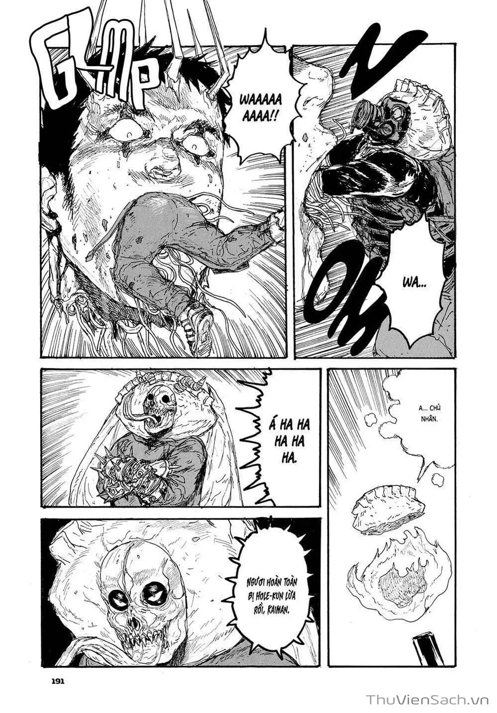 Truyện Tranh Kẻ Mất Trí Và Thế Giới Ma Thuật - Dorohedoro trang 5