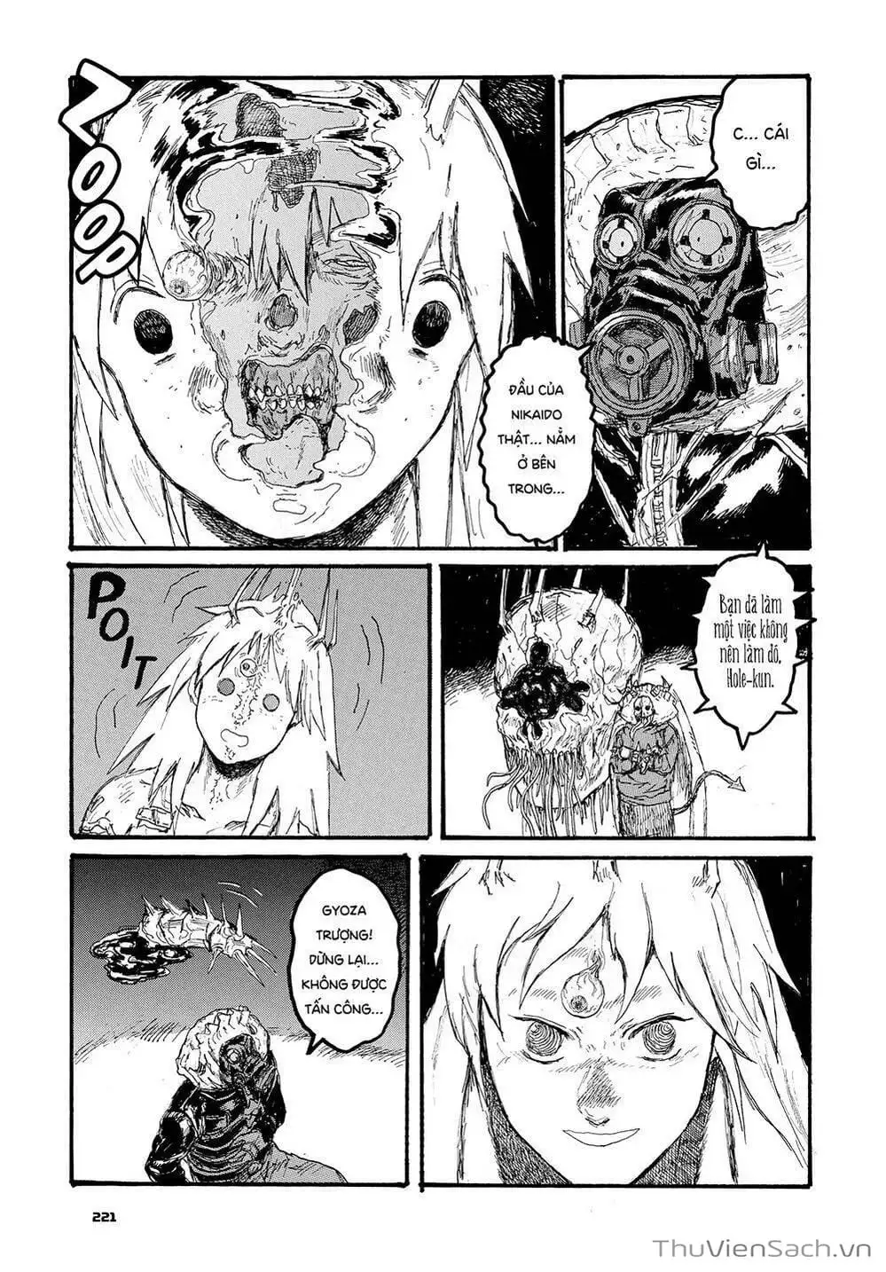 Truyện Tranh Kẻ Mất Trí Và Thế Giới Ma Thuật - Dorohedoro trang 5