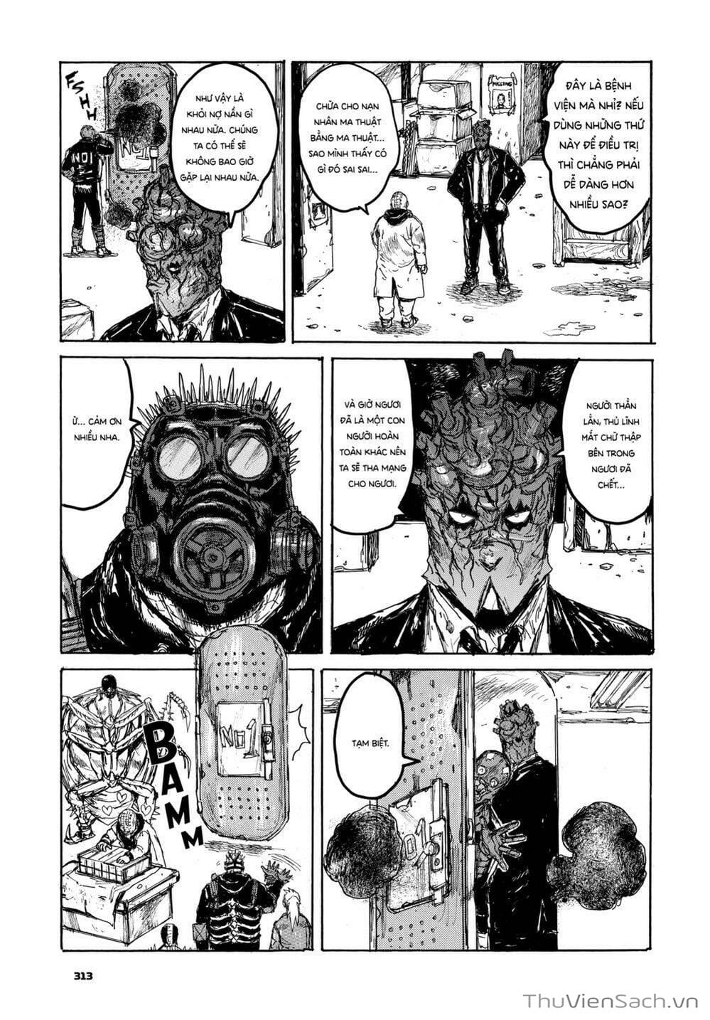 Truyện Tranh Kẻ Mất Trí Và Thế Giới Ma Thuật - Dorohedoro trang 5