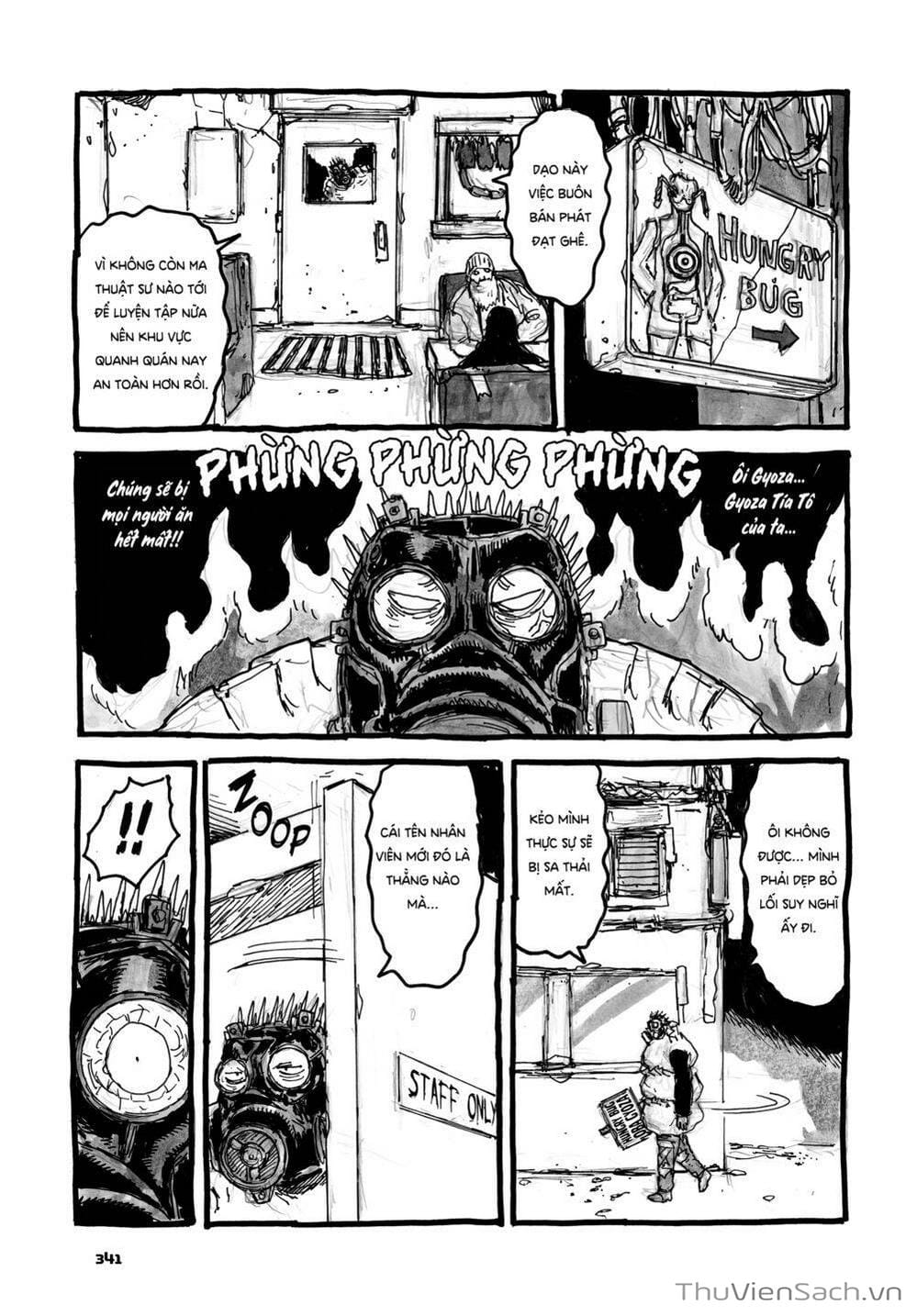 Truyện Tranh Kẻ Mất Trí Và Thế Giới Ma Thuật - Dorohedoro trang 5