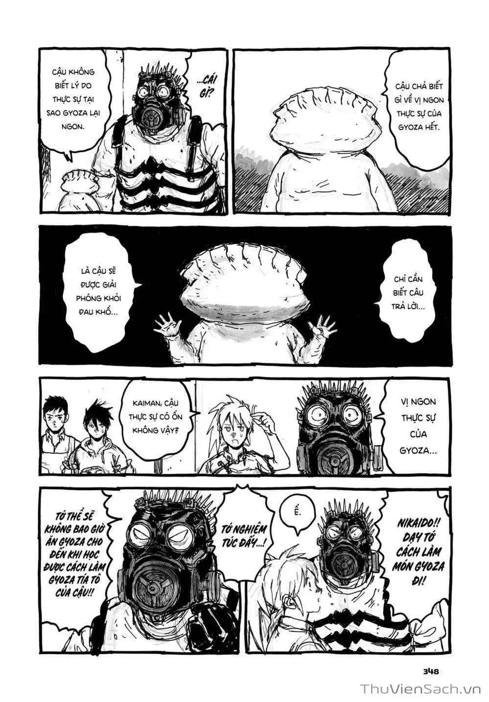 Truyện Tranh Kẻ Mất Trí Và Thế Giới Ma Thuật - Dorohedoro trang 5