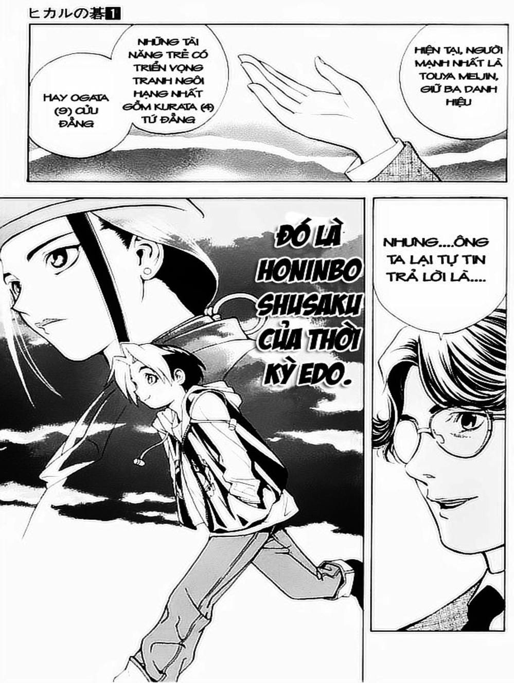 Truyện Tranh Kì Thủ Cờ Vây - Hikaru No Go trang 6